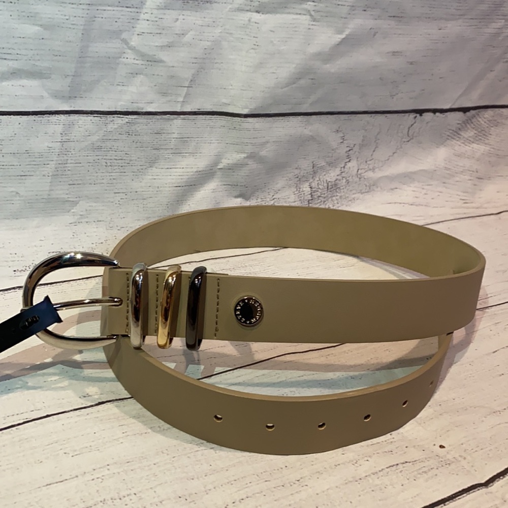 Steve Madden nude belt